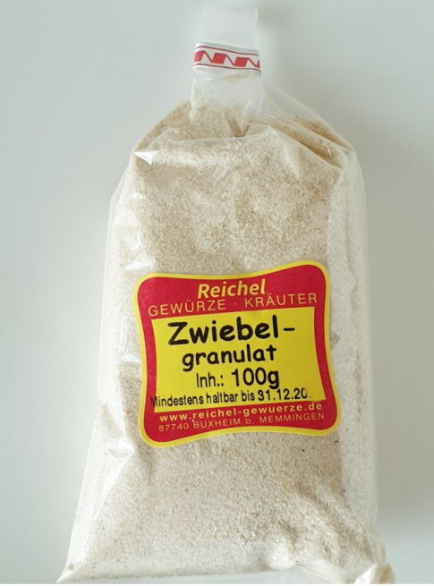 Zwiebelgranulat